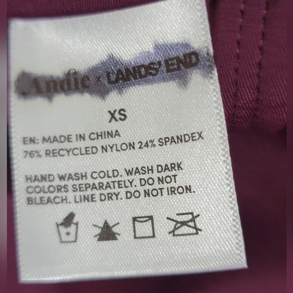 Andie X Lands' End Tugless Fiji Swim Dress Limited Edition Collection Size XS - Picture 7 of 16